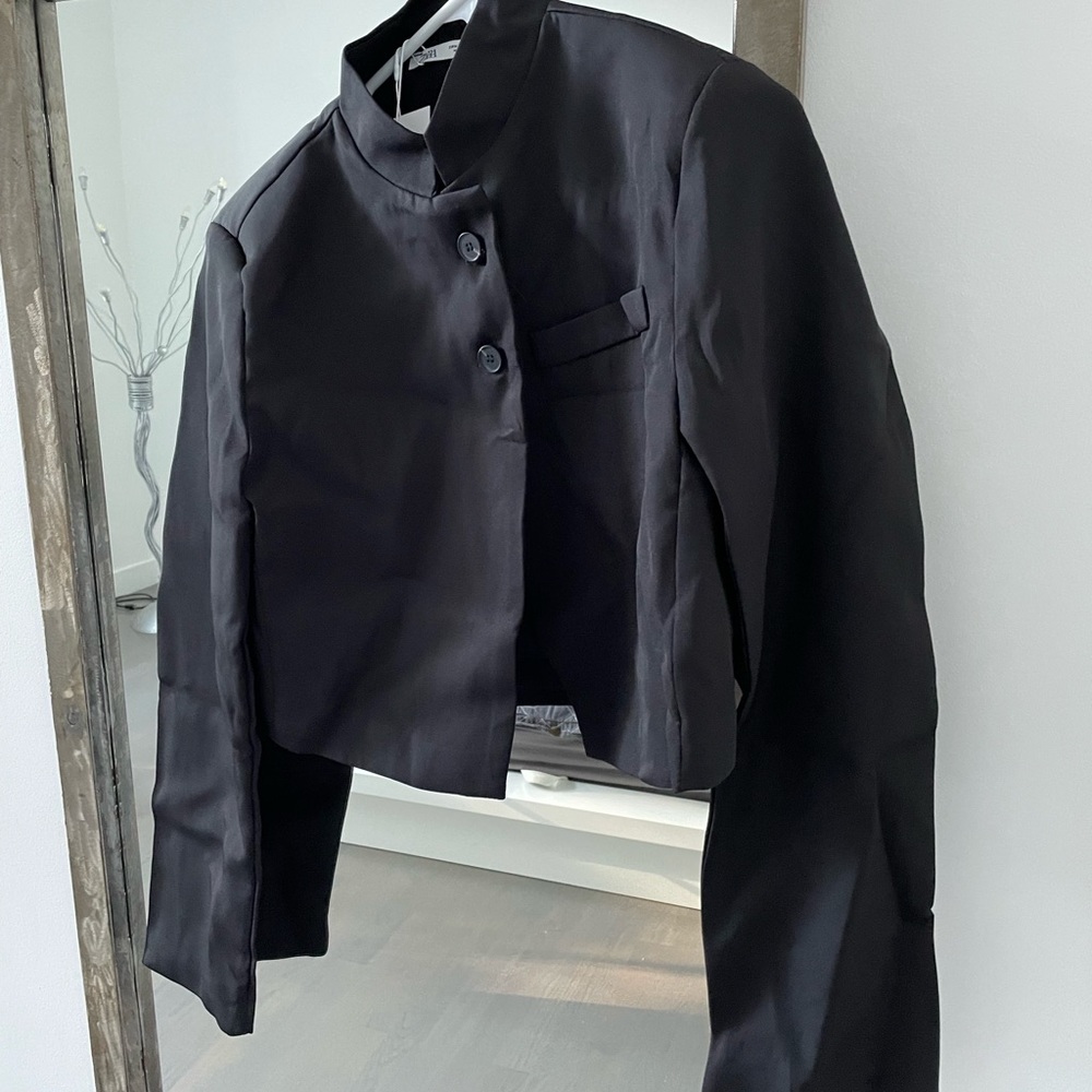 Black shot jacket